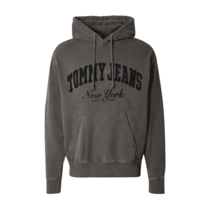 Tommy Jeans Tréning póló sötétszürke / fekete kép