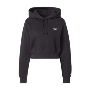 Tommy Jeans Tréning póló 'Script Hoodie' fekete kép