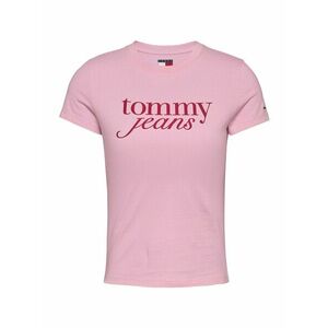 Tommy Jeans Póló 'ESSENTIAL' rózsaszín / piros kép