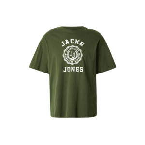 JACK & JONES Póló 'VICTO' sötétzöld kép