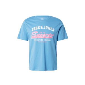 JACK & JONES Póló 'JJELOGO' kék kép