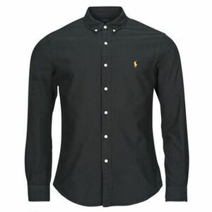 Hosszú ujjú ingek Polo Ralph Lauren CHEMISE AJUSTEE SLIM FIT EN OXFORD LEGER kép