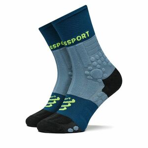 Unisex Magasszárú Zokni Compressport Pro Racing Socks Winter Trail SCRU2045 Kék kép