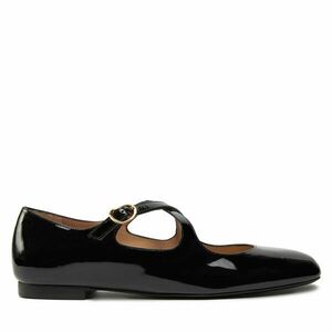 Balerina Stuart Weitzman Clem Flat SK070 Fekete kép