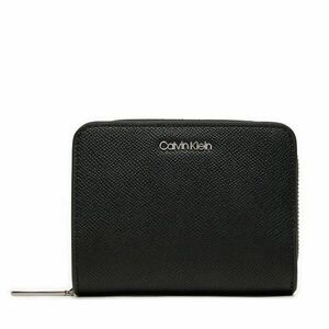 Kis női pénztárca Calvin Klein Ck Must Md Zip Around_Caviar K60K612831 Fekete kép