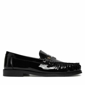 Balerina Tommy Hilfiger Loafer Mit Label-Detail FW0FW08565 Fekete kép