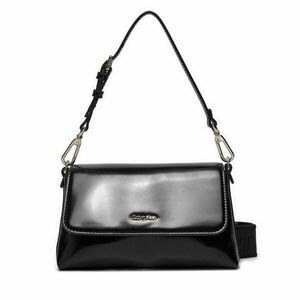 Táska Calvin Klein Ck Must Dbl Strap Mini Bag_Shiny K60K612772 Fekete kép