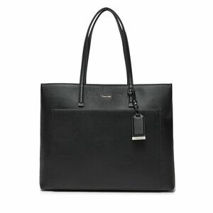 Táska Calvin Klein Ck Must Medium Shopper_Caviar K60K613086 Fekete kép