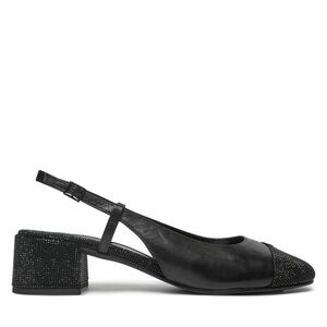 Szandál Tory Burch Cap-Toe Pave Singback Pump 160256 Fekete kép