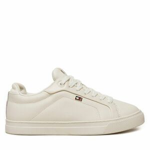 Sportcipők Tommy Hilfiger Icon Court Sneaker Flag FW0FW08327 Ekru kép