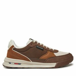 Sportcipők Tommy Hilfiger Retro Runner Mix Rwb FM0FM05371 Barna kép