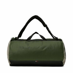 Táska Tommy Hilfiger Th Urban Essential Barrel Bag AM0AM10918 Zöld kép