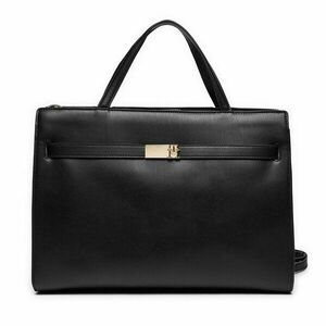 Táska Tommy Hilfiger Th Heritage Workbag AW0AW16910 Fekete kép