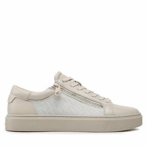 Sportcipők Calvin Klein Low Top Lace Up W/Zip Mono HM0HM01059 Bézs kép