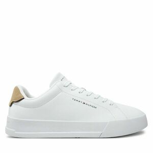 Sportcipők Tommy Hilfiger Th Court Lth Detail Ess FM0FM05367 Fehér kép