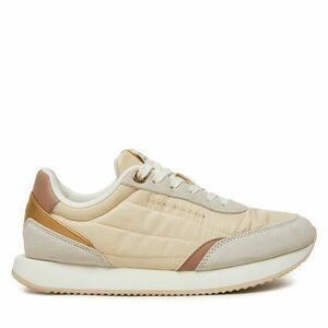 Sportcipők Tommy Hilfiger Essential Runner FW0FW08332 Ekru kép