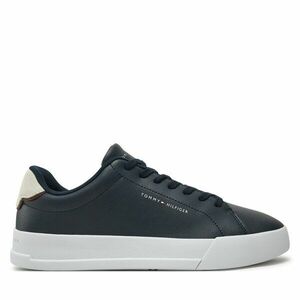 Sportcipők Tommy Hilfiger Th Court Lth Detail Ess FM0FM05367 Sötétkék kép