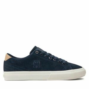 Sportcipők Tommy Hilfiger Th Vulc Street Low Suede FM0FM04590 Sötétkék kép