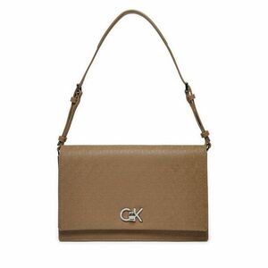 Táska Calvin Klein Ck Elongated Shoulder Bag_Mono K60K613139 Bézs kép