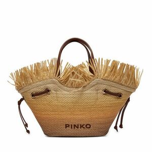 Táska Pinko Pagoda Small Shopper . PE 24 PLTT 102910 A1R6 Bézs kép