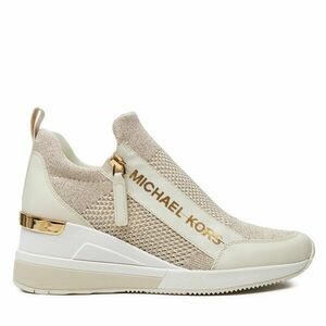 Sportcipők MICHAEL Michael Kors Wills Metallic Stretch Knit Trainer 43S3WIFS4D Bézs kép