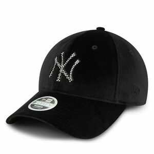 Baseball sapka New Era Velour Diamante New York Yankees 9FORTY 60580876 Fekete kép