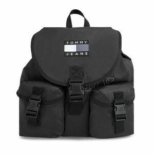 Hátizsák Tommy Jeans Tjm Heritage Flap Backpack AM0AM11656 Fekete kép