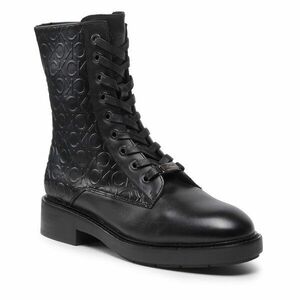 Bokacsizma Calvin Klein Rubber Sole Combat Boot HW0HW01292 Fekete kép