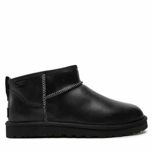 Hótaposó Ugg M Classic Ultra Mini Lthr Regen 1158191 Fekete kép