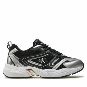 Sportcipők Calvin Klein Jeans Retro Tennis Low Lace Mh Ml Mr YW0YW01381 Fekete kép