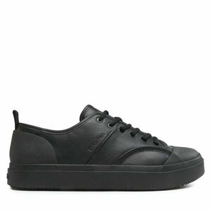 Tornacipő Calvin Klein Low Top Lace Up Lth HM0HM01045 Fekete kép