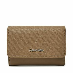 Kis női pénztárca Calvin Klein Ck Must Small Trifold_Mono K60K612829 Bézs kép