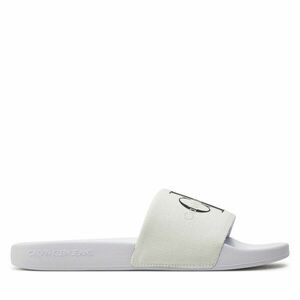 Papucs Calvin Klein Jeans Slide Monogram Co YW0YW00103 Fehér kép