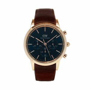 Karóra Daniel Wellington Iconic Chronograph St Mawes Arctic DW00100639 Barna kép