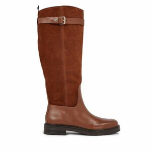 Lovaglócsizma Tommy Hilfiger Casual Essential Belt Longboot FW0FW07480 Barna kép