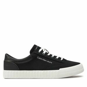 Sportcipők Calvin Klein Jeans Skater Vulc Low Laceup Mix In Dc YM0YM00903 Fekete kép