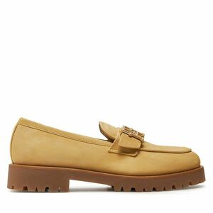 Loaferek Tommy Hilfiger Cleated Nubuck Boat Shoe FW0FW08062 Bézs kép