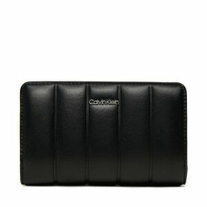 Nagy női pénztárca Calvin Klein Line Quilt Medium Bifold K60K612828 Fekete kép