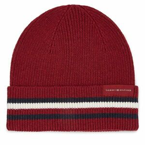 Sapka Tommy Hilfiger Corporate Beanie AM0AM11484 Piros kép