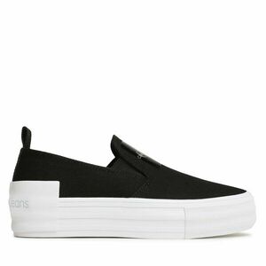 Teniszcipő Calvin Klein Jeans Bold Vulc Flat Slipon YW0YW01040 Fekete kép