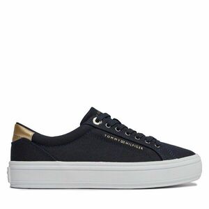 Sportcipők Tommy Hilfiger Essential Vulc Canvas Sneaker FW0FW07682 Sötétkék kép