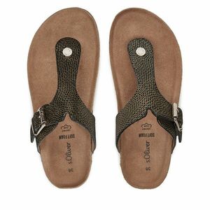 Flip-flops s.Oliver 5-27401-42 Fekete kép