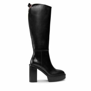 Csizma Tommy Hilfiger Elevated Plateau Longboot FW0FW07545 Fekete kép