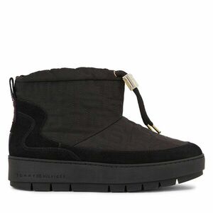 Hótaposó Tommy Hilfiger Tommy Monogram Snowboot FW0FW07637 Fekete kép