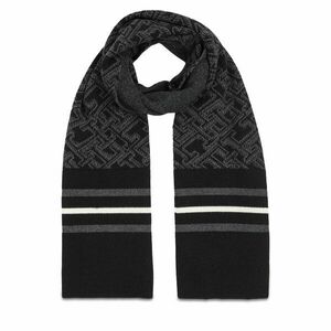 Sál Tommy Hilfiger Monogram Aop Scarf AM0AM12110 Fekete kép