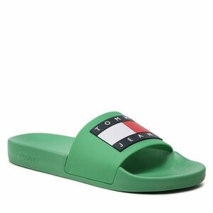 Papucs Tommy Jeans Pool Slide Ess EM0EM01191 Zöld kép