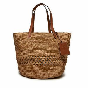 Táska Manebi Handcrafted Raffia Basket Bag Weaving V 2.2 CK Barna kép