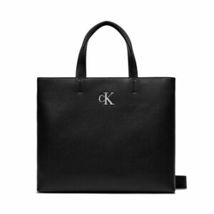 Táska Calvin Klein Jeans Minimal Monogram Slim Tote26 K60K611552 Fekete kép