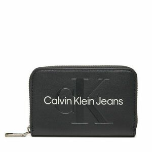 Kis női pénztárca Calvin Klein Jeans Zip Around Mono K60K612255 Fekete kép