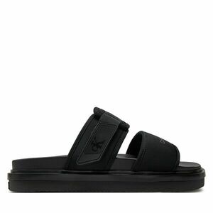 Papucs Calvin Klein Jeans Double Bar Sandal Wb In Br YM0YM00946 Fekete kép